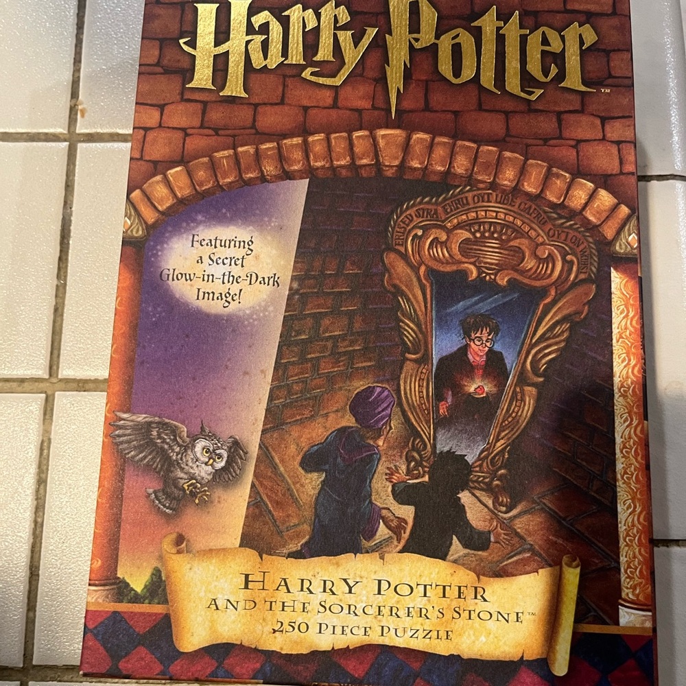 Vintage Harry Potter and the Sorcerer's Stone Mirror of Erised Puzzle